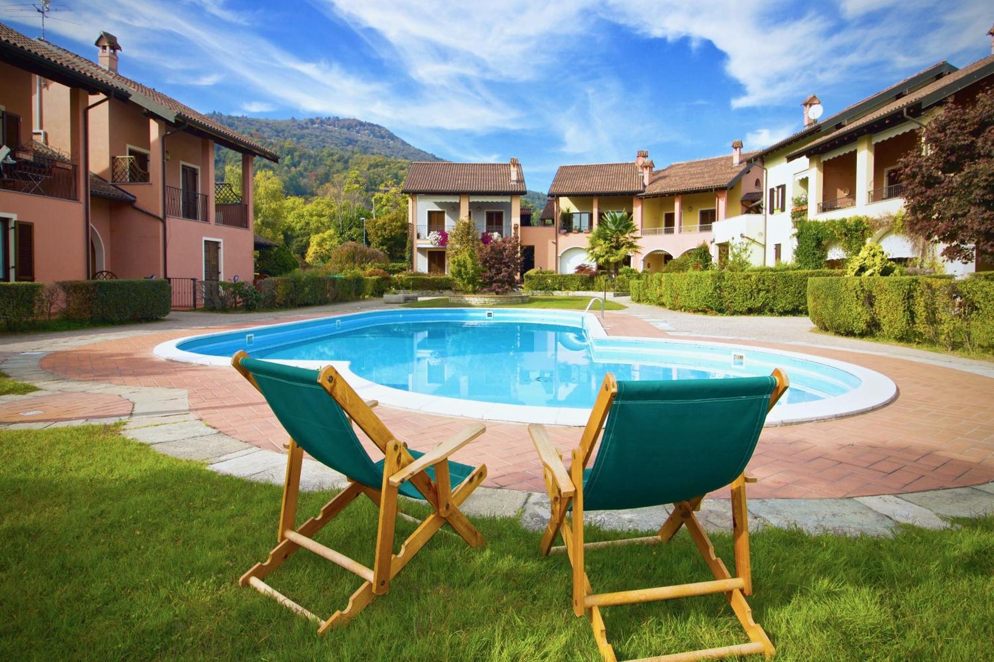 Appartamento Residenza Girasole Lesa Esterno foto